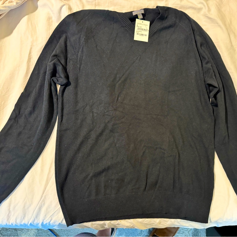 Nordstrom Calibrate - Men’s Medium Black Sweater